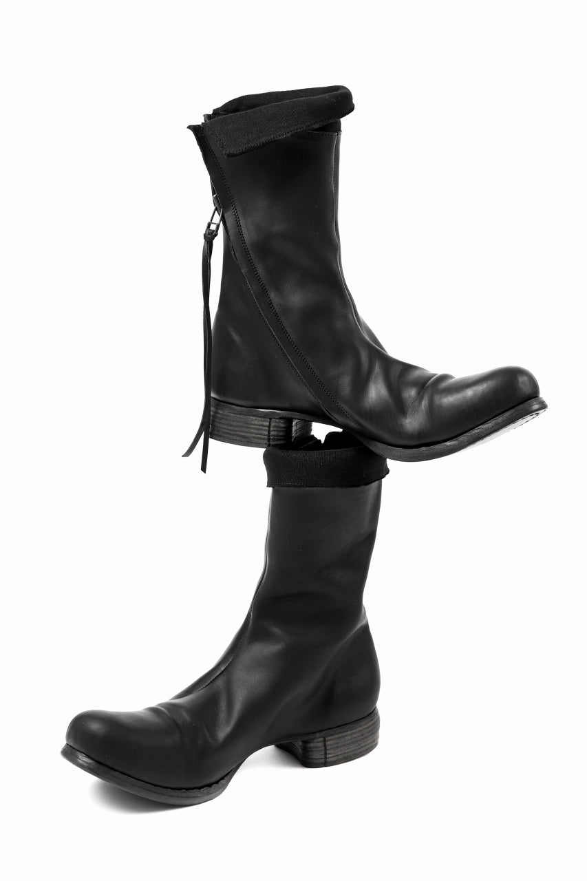 画像をギャラリービューアに読み込む, Portaille exclusive PL20 Layered Zip Boots (GUIDI FIORE / NERO)