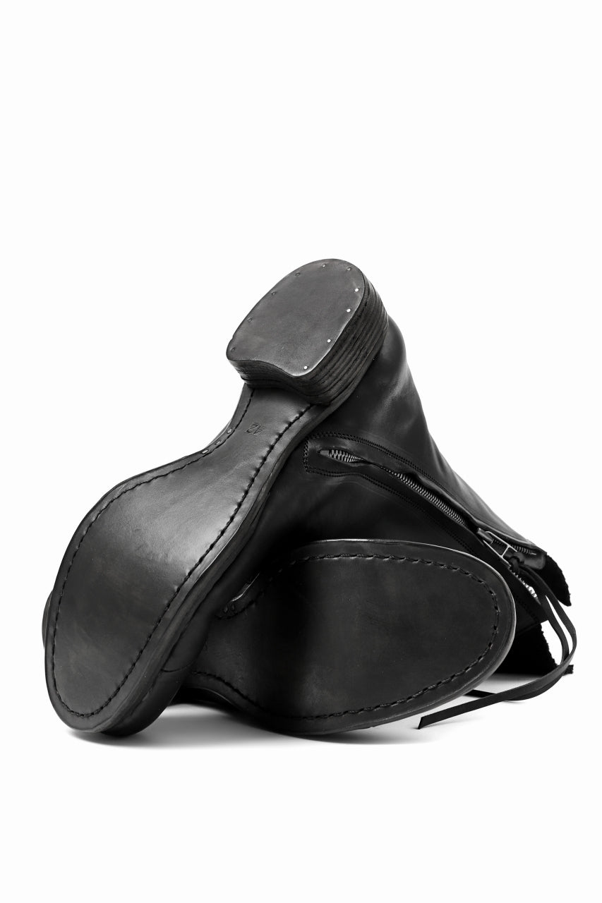 画像をギャラリービューアに読み込む, Portaille exclusive PL20 Layered Zip Boots (GUIDI FIORE / NERO)