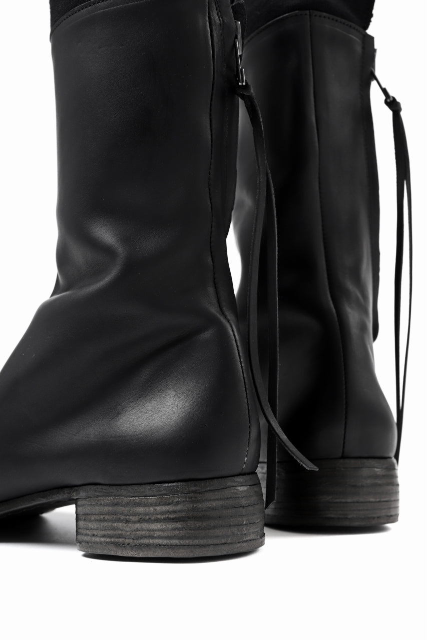 画像をギャラリービューアに読み込む, Portaille exclusive PL20 Layered Zip Boots (GUIDI FIORE / NERO)