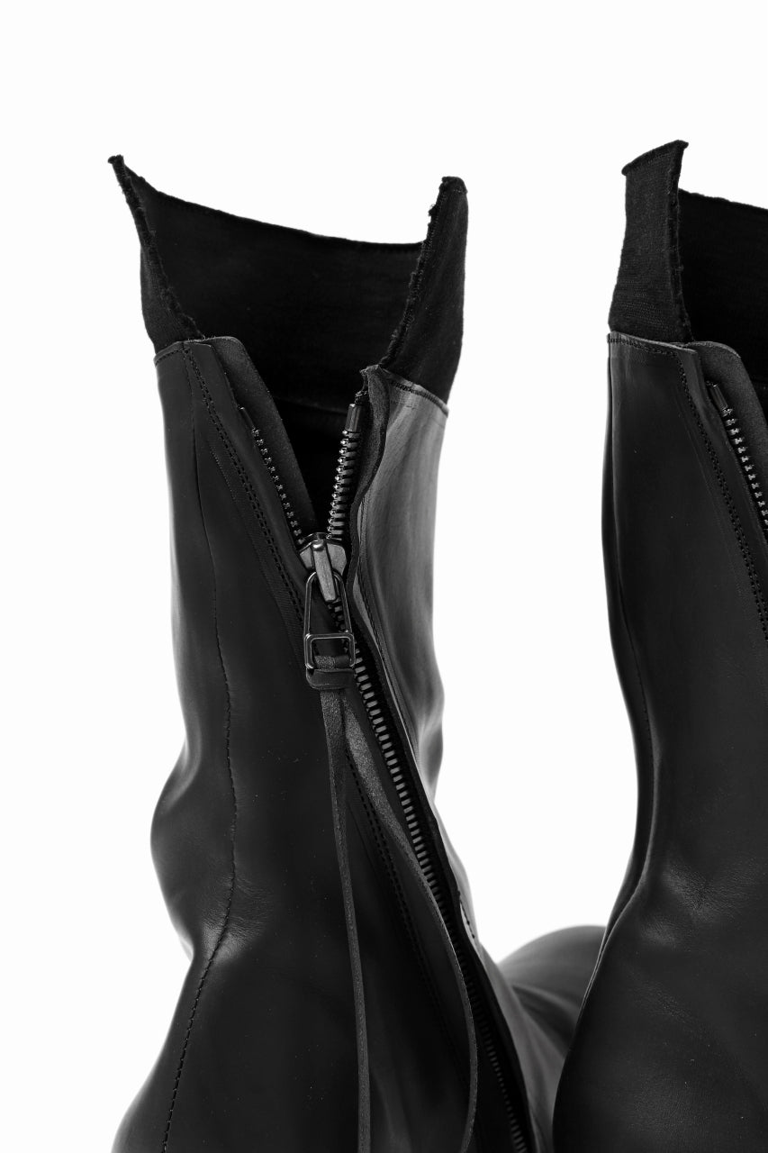 画像をギャラリービューアに読み込む, Portaille exclusive PL20 Layered Zip Boots (GUIDI FIORE / NERO)