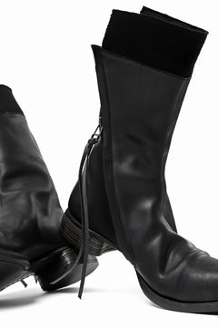 画像をギャラリービューアに読み込む, Portaille exclusive PL20 Layered Zip Boots (GUIDI FIORE / NERO)