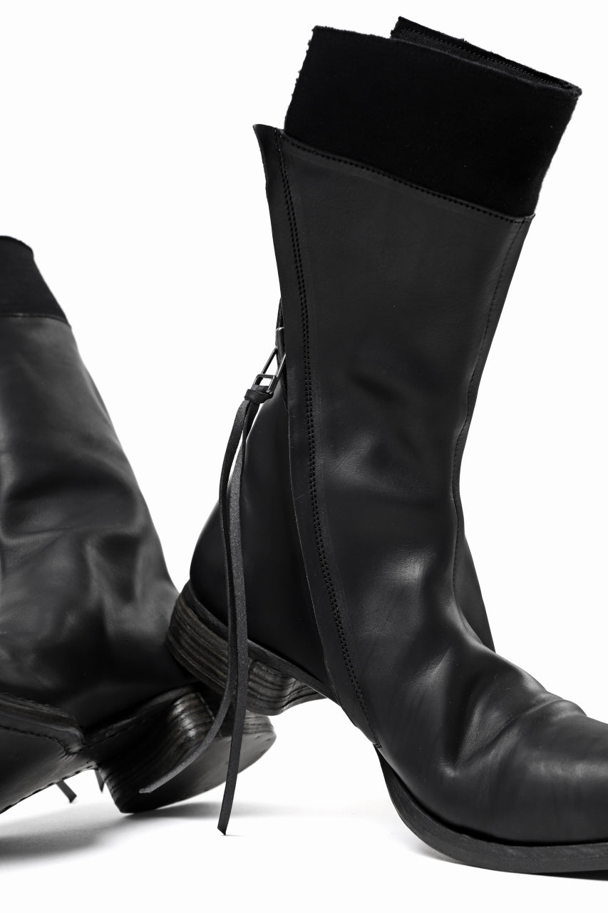 画像をギャラリービューアに読み込む, Portaille exclusive PL20 Layered Zip Boots (GUIDI FIORE / NERO)