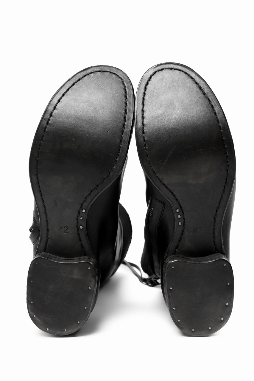 画像をギャラリービューアに読み込む, Portaille exclusive PL20 Layered Zip Boots (GUIDI FIORE / NERO)