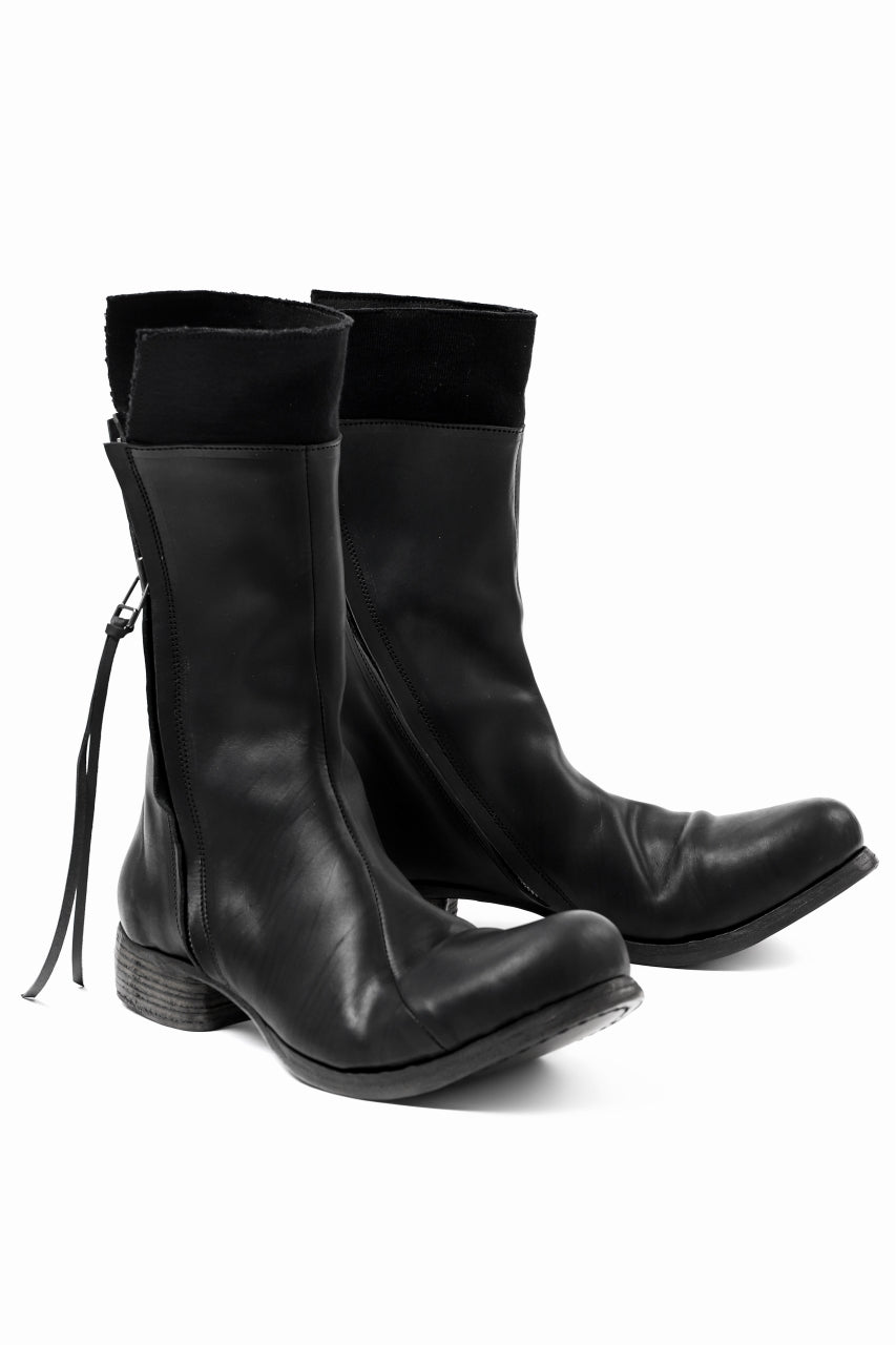 画像をギャラリービューアに読み込む, Portaille exclusive PL20 Layered Zip Boots (GUIDI FIORE / NERO)