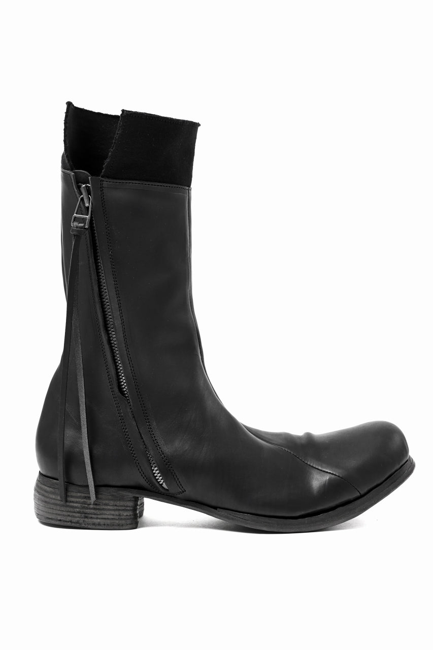画像をギャラリービューアに読み込む, Portaille exclusive PL20 Layered Zip Boots (GUIDI FIORE / NERO)