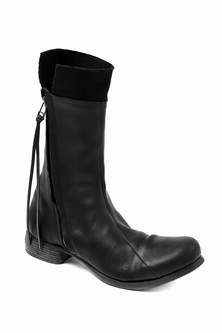 画像をギャラリービューアに読み込む, Portaille exclusive PL20 Layered Zip Boots (GUIDI FIORE / NERO)