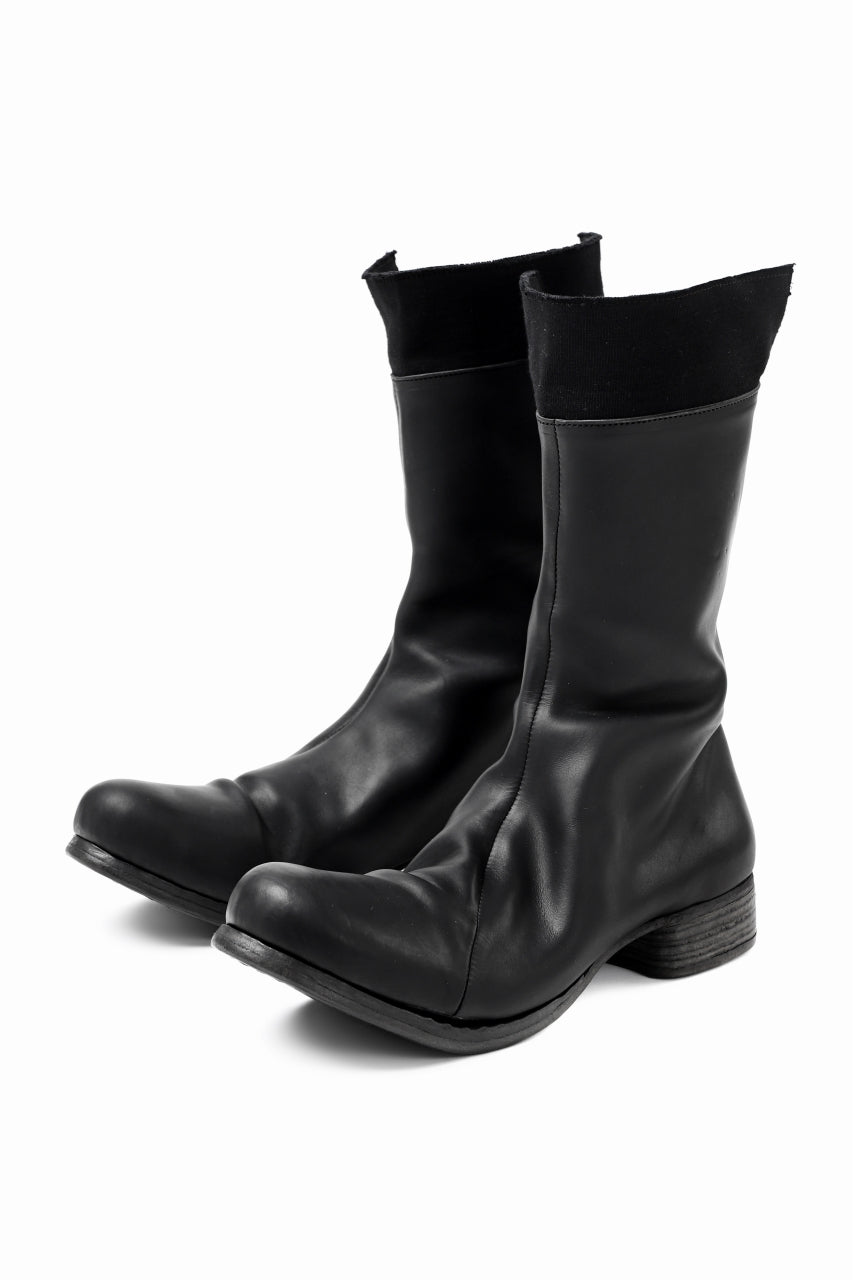 画像をギャラリービューアに読み込む, Portaille exclusive PL20 Layered Zip Boots (GUIDI FIORE / NERO)