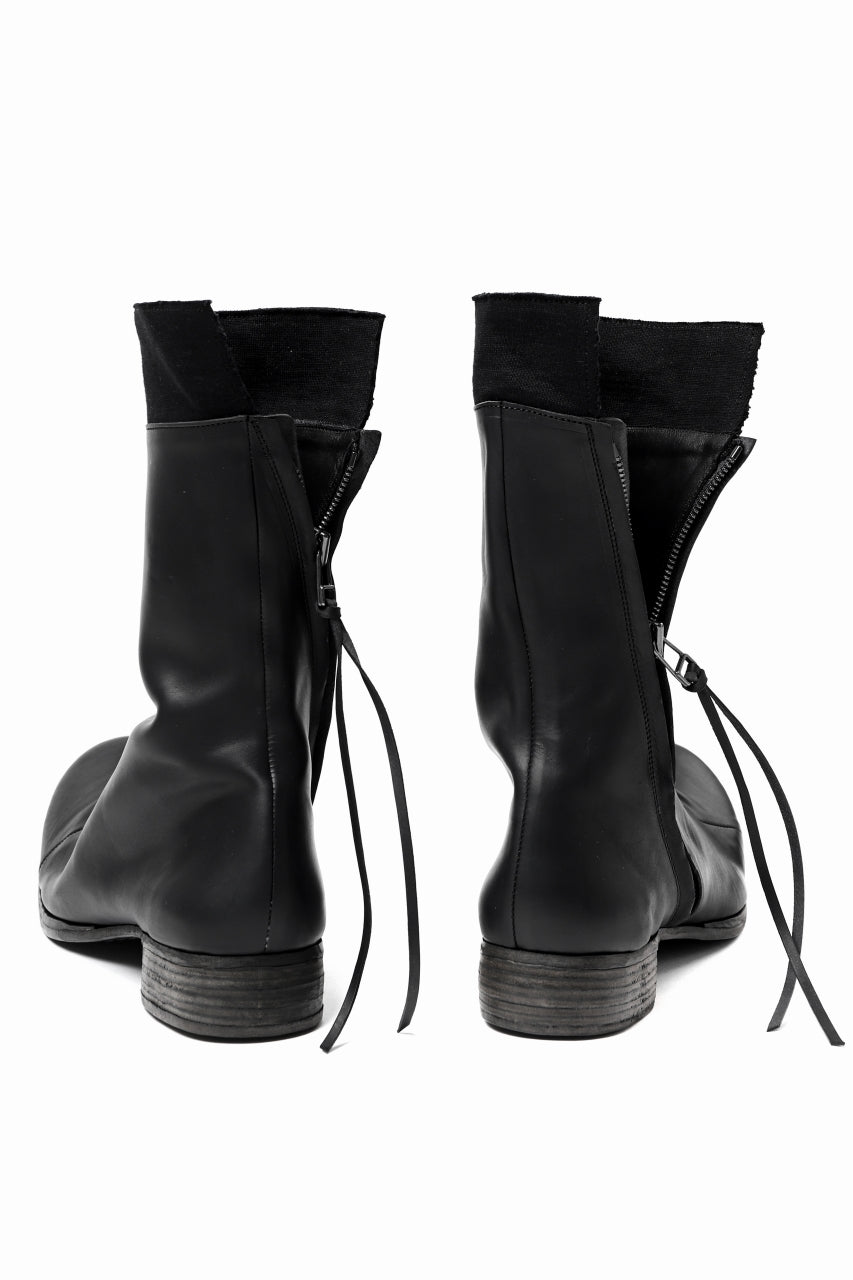 画像をギャラリービューアに読み込む, Portaille exclusive PL20 Layered Zip Boots (GUIDI FIORE / NERO)