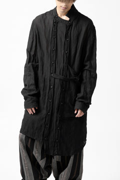 画像をギャラリービューアに読み込む, SOSNOVSKA UNEXPECTED DISPLACEMENT SHIRT (BLACK)