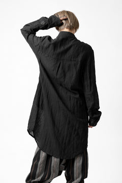 画像をギャラリービューアに読み込む, SOSNOVSKA UNEXPECTED DISPLACEMENT SHIRT (BLACK)