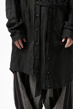 画像をギャラリービューアに読み込む, SOSNOVSKA UNEXPECTED DISPLACEMENT SHIRT (BLACK)