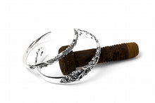 画像をギャラリービューアに読み込む, Loud Style Design - GET IN THE RING "ARABESQUE" SILVER BANGLE