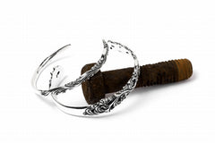 画像をギャラリービューアに読み込む, Loud Style Design - GET IN THE RING "ARABESQUE" SILVER BANGLE