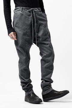 Load image into Gallery viewer, daub DYEING EASY TROUSER PANTS / STRETCH TWILL COTTON (GREY)