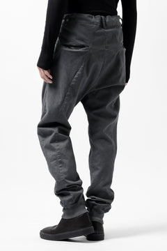 Load image into Gallery viewer, daub DYEING EASY TROUSER PANTS / STRETCH TWILL COTTON (GREY)