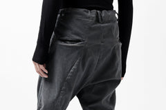 Load image into Gallery viewer, daub DYEING EASY TROUSER PANTS / STRETCH TWILL COTTON (GREY)