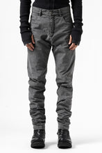 Load image into Gallery viewer, daub ERGONOMIC SEAM SLIM PANTS / STRETCH COTTON (GREY)