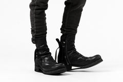 Load image into Gallery viewer, daub SWEAT SLIM JOGGER PANTS / COLD DYED JERSEY (DARK GREY)