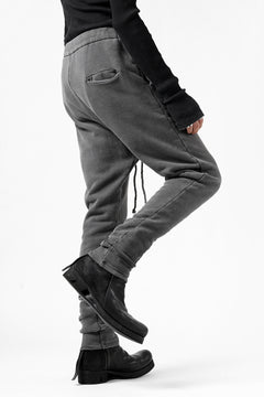 画像をギャラリービューアに読み込む, daub DYEING JOG-PANTS / COTTON FLEECY (GREY)