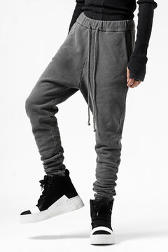画像をギャラリービューアに読み込む, daub DYEING JOG-PANTS / COTTON FLEECY (GREY)