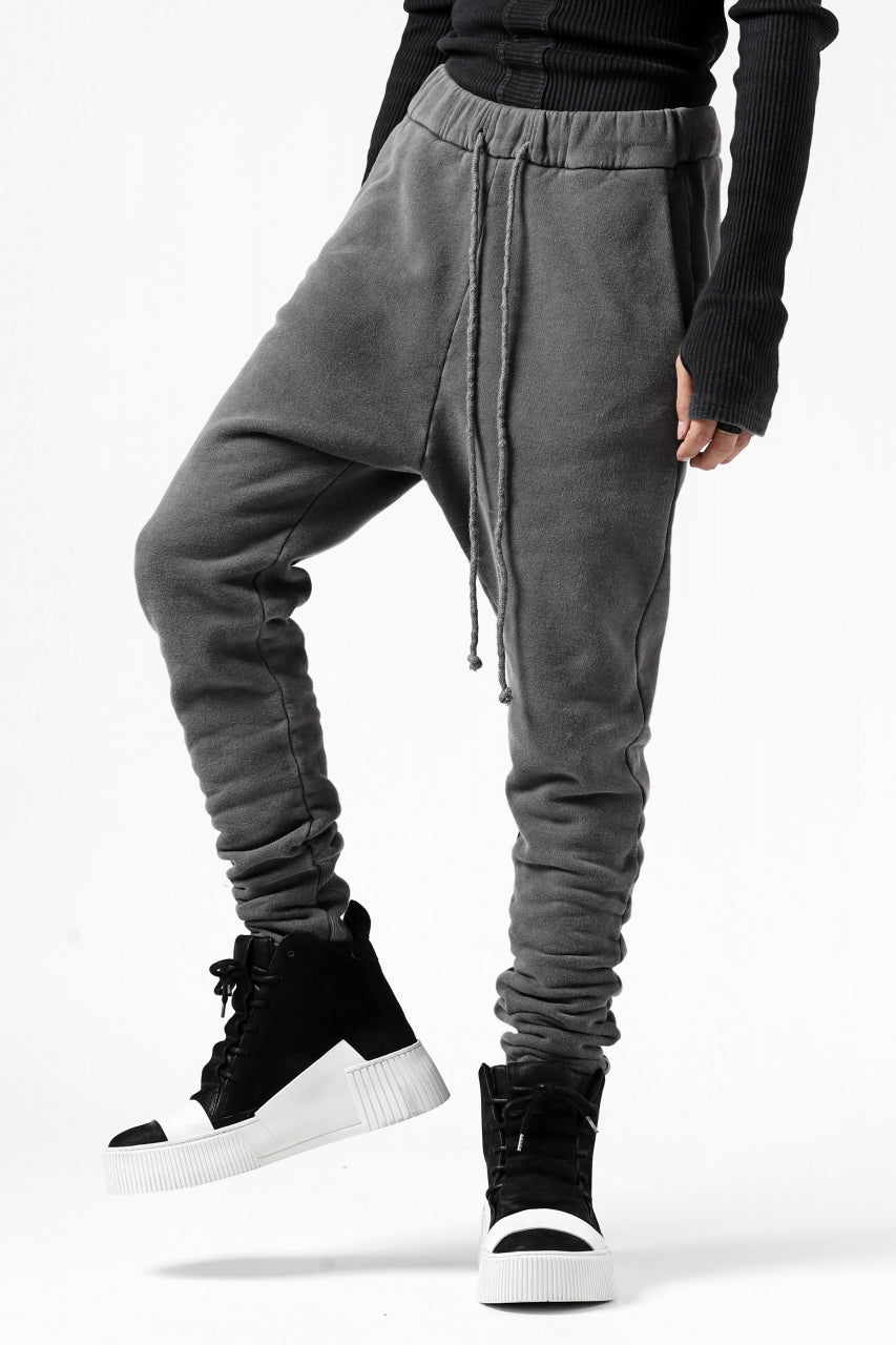 画像をギャラリービューアに読み込む, daub DYEING JOG-PANTS / COTTON FLEECY (GREY)