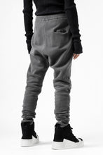 画像をギャラリービューアに読み込む, daub DYEING JOG-PANTS / COTTON FLEECY (GREY)