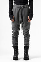 画像をギャラリービューアに読み込む, daub DYEING JOG-PANTS / COTTON FLEECY (GREY)