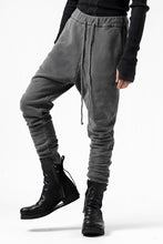 画像をギャラリービューアに読み込む, daub DYEING JOG-PANTS / COTTON FLEECY (GREY)