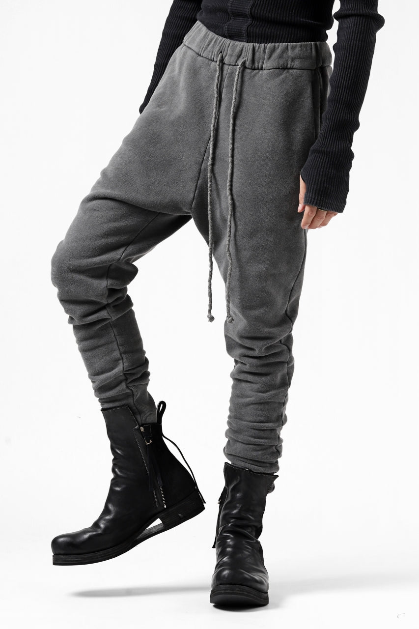 画像をギャラリービューアに読み込む, daub DYEING JOG-PANTS / COTTON FLEECY (GREY)