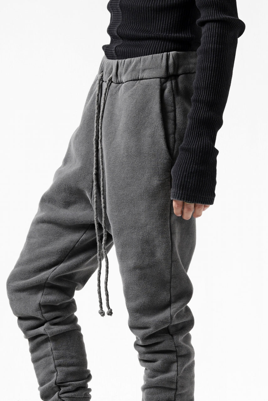 画像をギャラリービューアに読み込む, daub DYEING JOG-PANTS / COTTON FLEECY (GREY)