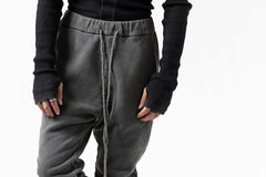 画像をギャラリービューアに読み込む, daub DYEING JOG-PANTS / COTTON FLEECY (GREY)