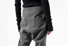 画像をギャラリービューアに読み込む, daub DYEING JOG-PANTS / COTTON FLEECY (GREY)