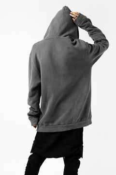 画像をギャラリービューアに読み込む, daub exclusive DYEING HOODIE PULLOVER / COTTON FLEECY (GREY)