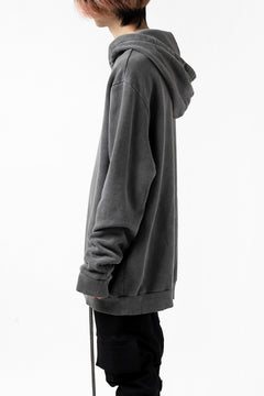 画像をギャラリービューアに読み込む, daub exclusive DYEING HOODIE PULLOVER / COTTON FLEECY (GREY)