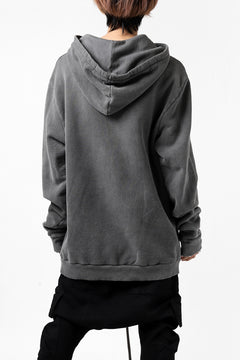 画像をギャラリービューアに読み込む, daub exclusive DYEING HOODIE PULLOVER / COTTON FLEECY (GREY)