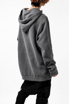 画像をギャラリービューアに読み込む, daub exclusive DYEING HOODIE PULLOVER / COTTON FLEECY (GREY)