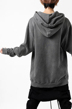 画像をギャラリービューアに読み込む, daub exclusive DYEING HOODIE PULLOVER / COTTON FLEECY (GREY)