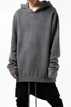 画像をギャラリービューアに読み込む, daub exclusive DYEING HOODIE PULLOVER / COTTON FLEECY (GREY)