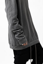 画像をギャラリービューアに読み込む, daub exclusive DYEING HOODIE PULLOVER / COTTON FLEECY (GREY)