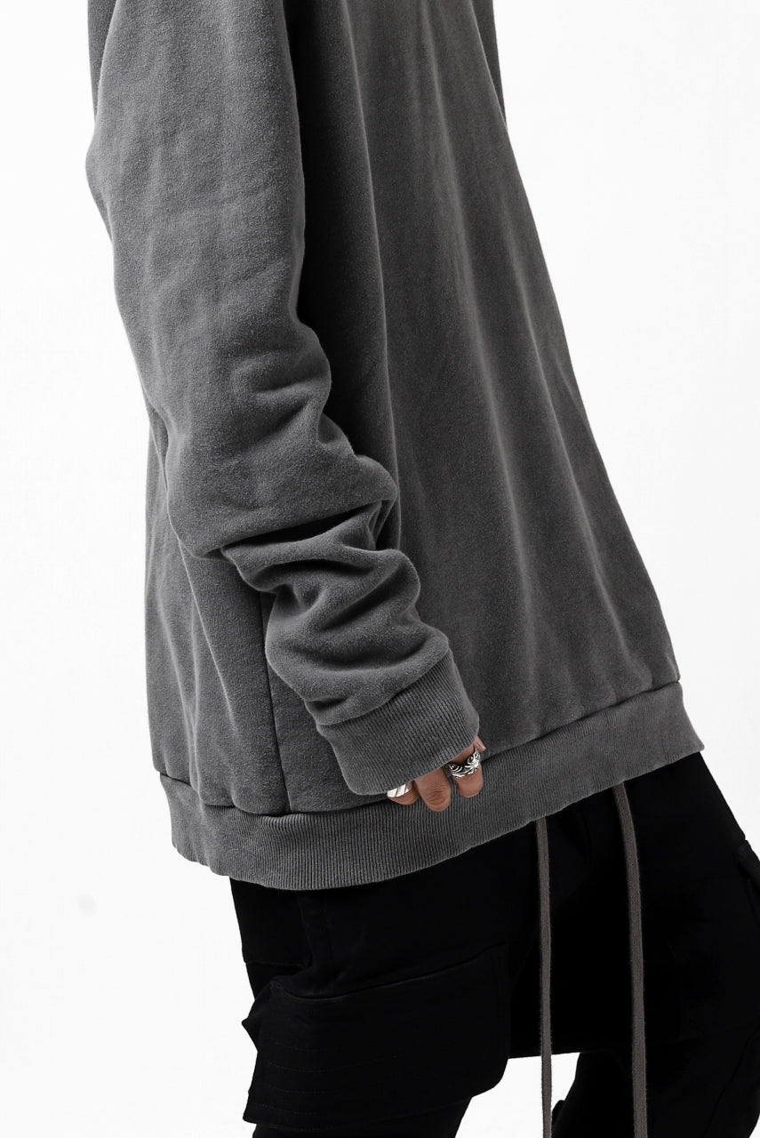 画像をギャラリービューアに読み込む, daub exclusive DYEING HOODIE PULLOVER / COTTON FLEECY (GREY)