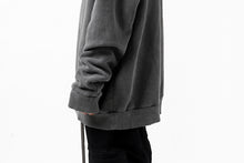 画像をギャラリービューアに読み込む, daub exclusive DYEING HOODIE PULLOVER / COTTON FLEECY (GREY)