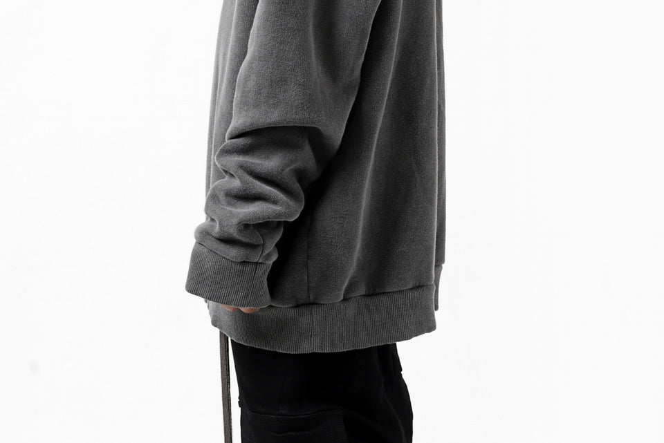 画像をギャラリービューアに読み込む, daub exclusive DYEING HOODIE PULLOVER / COTTON FLEECY (GREY)