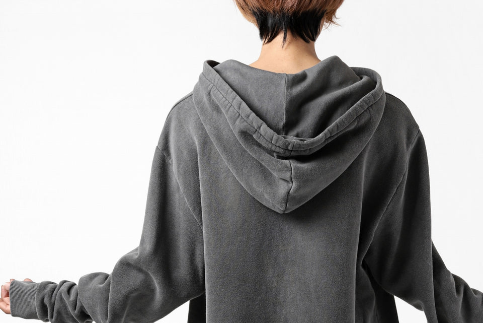 画像をギャラリービューアに読み込む, daub exclusive DYEING HOODIE PULLOVER / COTTON FLEECY (GREY)