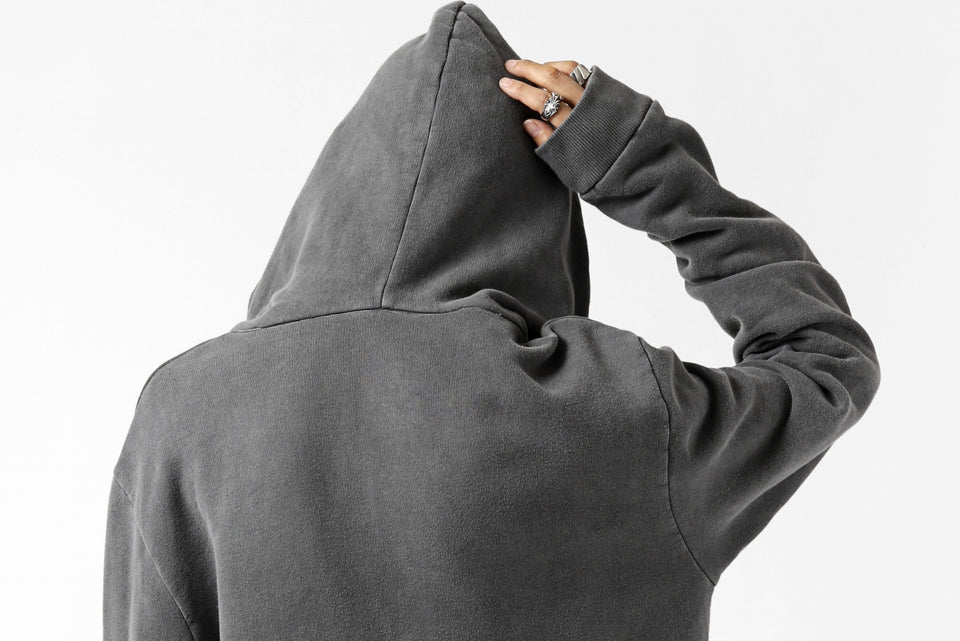 画像をギャラリービューアに読み込む, daub exclusive DYEING HOODIE PULLOVER / COTTON FLEECY (GREY)