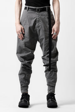 Load image into Gallery viewer, daub DYEING CLOSURE PANTS / STRETCH L.C (GREY)