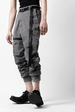 Load image into Gallery viewer, daub DYEING CLOSURE PANTS / STRETCH L.C (GREY)