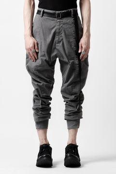 Load image into Gallery viewer, daub DYEING CLOSURE PANTS / STRETCH L.C (GREY)