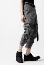 画像をギャラリービューアに読み込む, daub DYEING CLOSURE PANTS / STRETCH L.C (GREY)