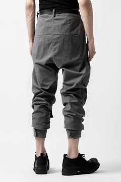 Load image into Gallery viewer, daub DYEING CLOSURE PANTS / STRETCH L.C (GREY)
