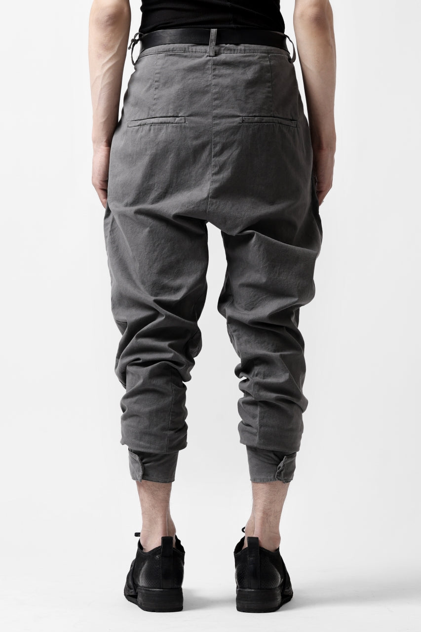 Load image into Gallery viewer, daub DYEING CLOSURE PANTS / STRETCH L.C (GREY)